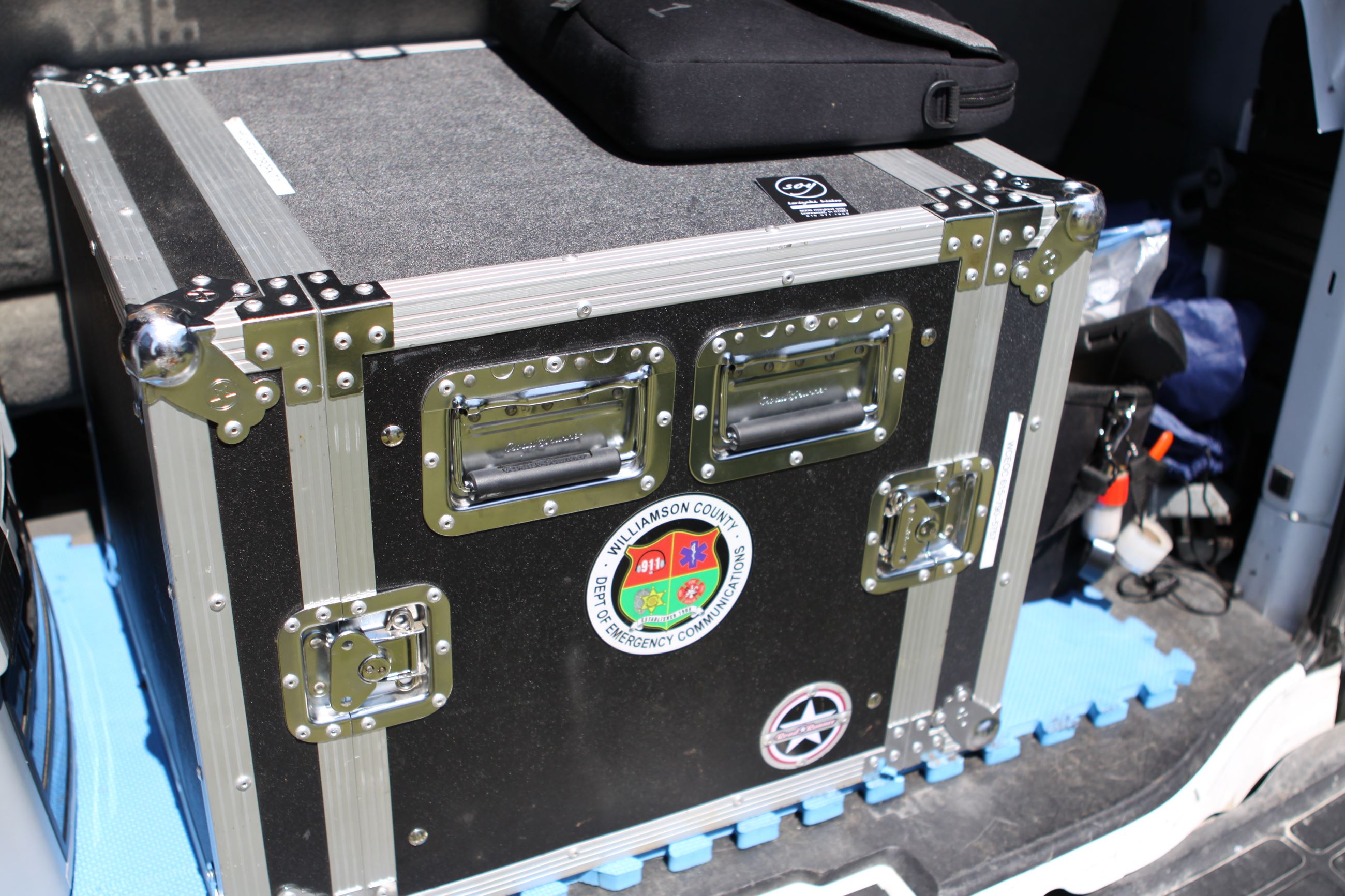 Emergency Communications equipment from on-site at the Harpeth River Ride.