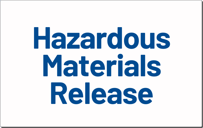 Visit Hazardous Materials Release